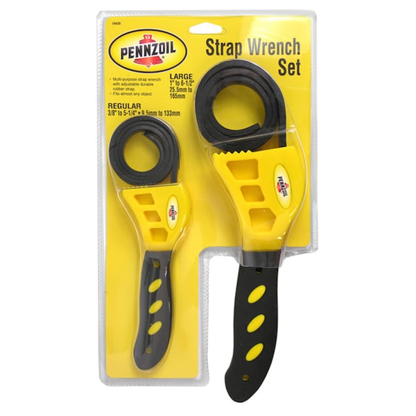 Pennzoil Pennzoil Strap Wrench Set, PK2 19425 - main